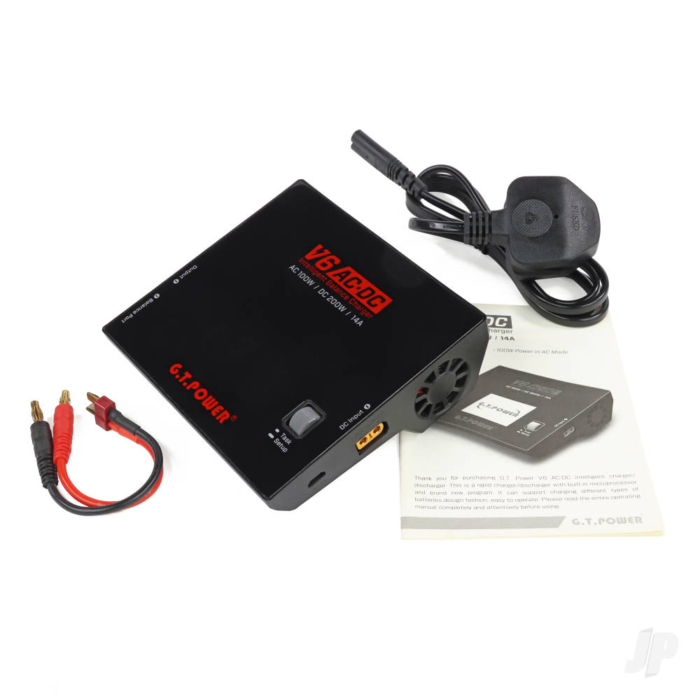 GT Power V6 100W AC / 200W DC 14A Charger-2
