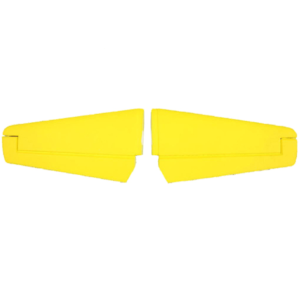 Dynam Cessna 550 Turbo Jet Elevator - Yellow