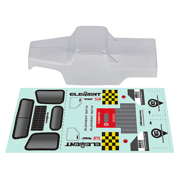 Element Rc Enduro24 Ecto Body Shell Clear