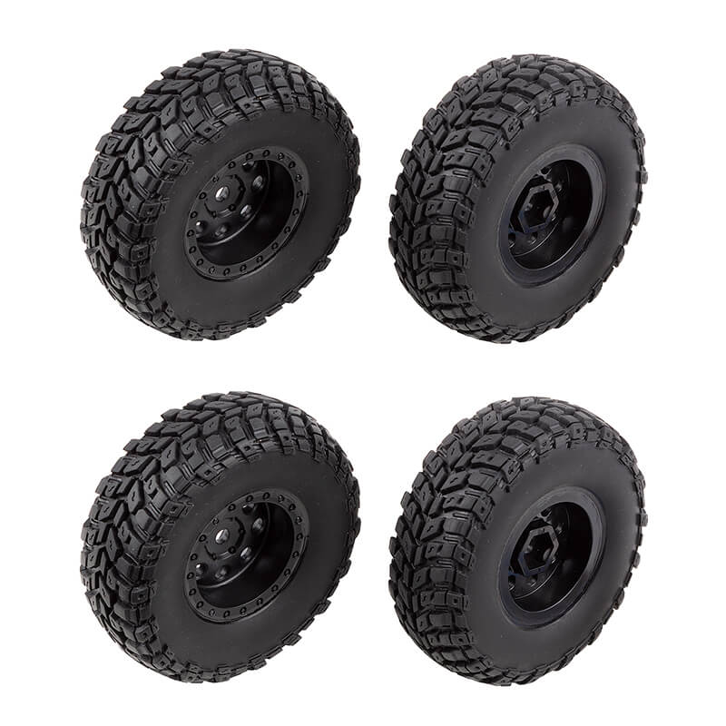 Element Rc Enduro12 Wheels & Tyres - Black