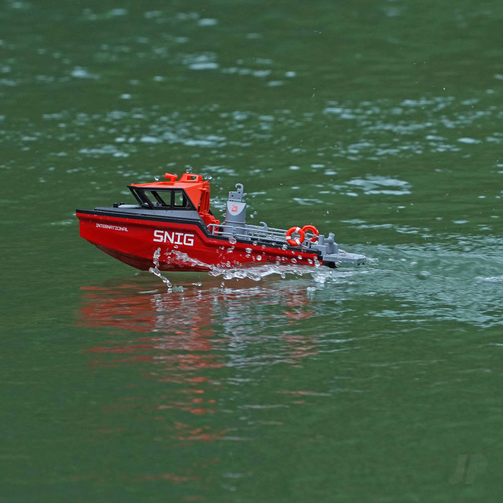 Henglong Search & Rescue Boat, RTR, Turbojet, Red / Black (320mm)-4