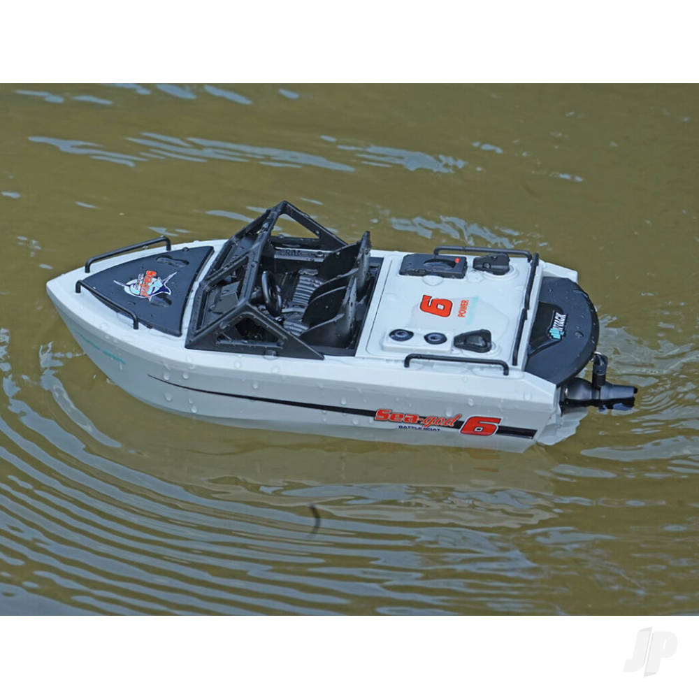 Henglong Sea-god 6 Karting Boat, RTR, Turbojet, Grey (245mm)-7