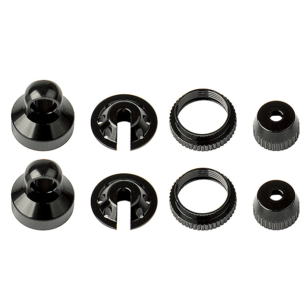 Element Rc Enduro Shock Parts, Black Aluminum