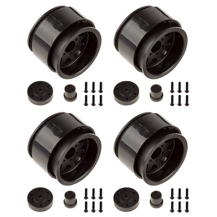 Element Rc Enduro Method 701 T Rail Series Wheels, 1.9 In Black