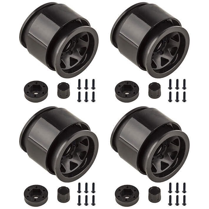 Element Rc Enduro Trigon Wheels 1.55in Black