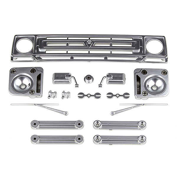 Element Rc Sendero Body Accessories, Satin Chrome