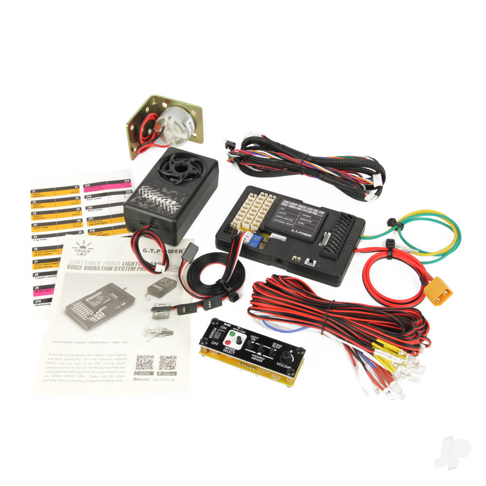 GT Power Container Truck Light and Sound Vibration System-3