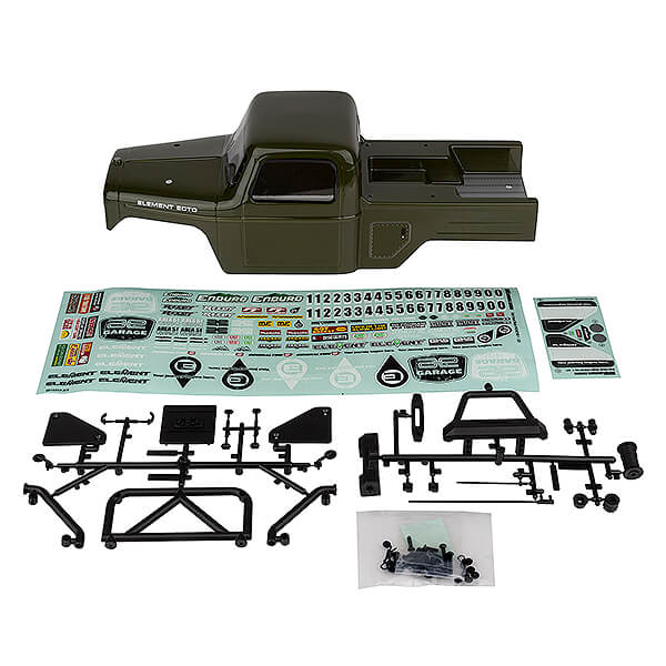 Element Rc Enduro Ecto Body Set (325mm W/b) - Green