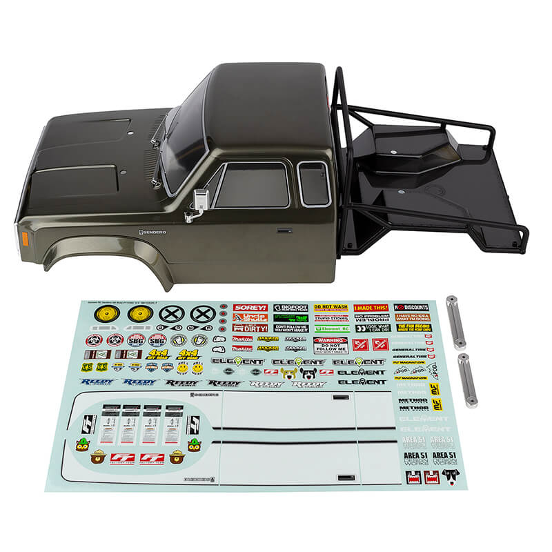 element-rc-enduro-sendero-hd-titanium-body-set-painted