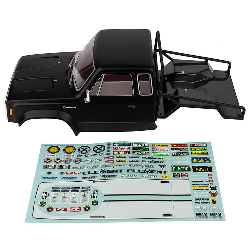 Element Rc Enduro Sendero Hd Body Set Black