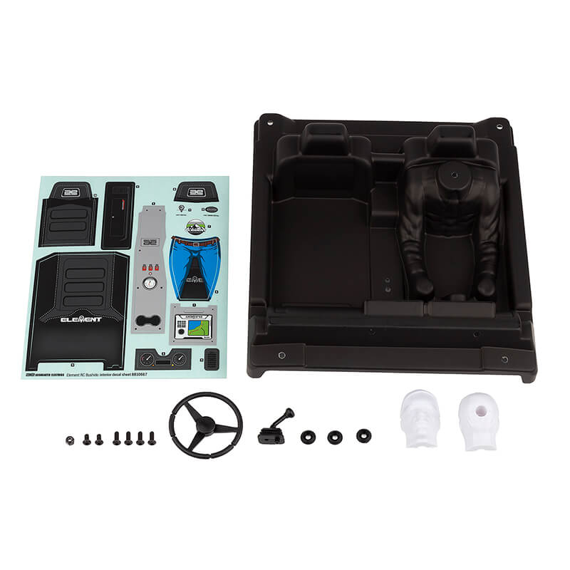 Element Rc Enduro Bushido+ Interior Tray Complete Set