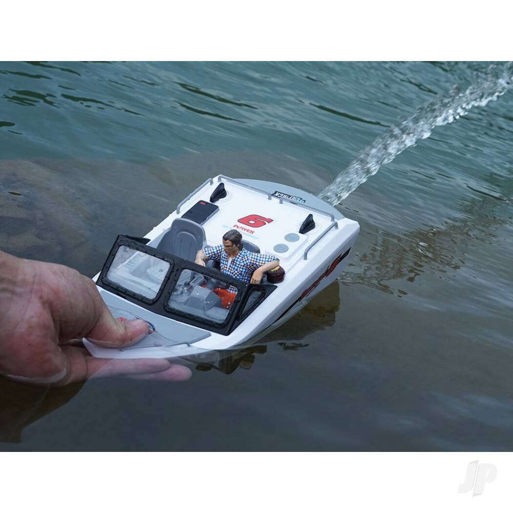 Henglong Sea-god 6 Karting Boat, RTR, Turbojet, White (245mm)-7