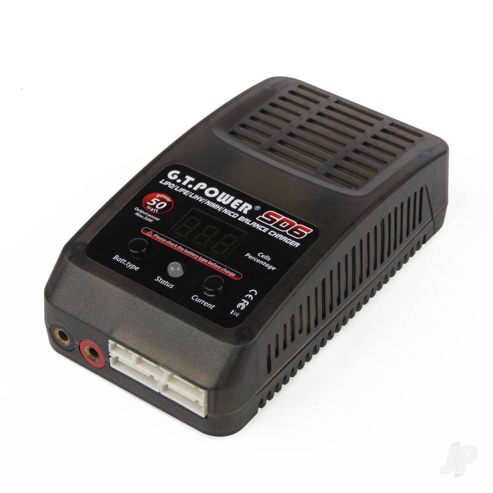 GT Power SD6 50W AC 6A Charger (UK)