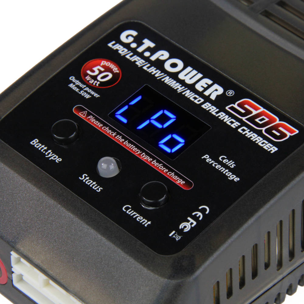 GT Power SD6 50W AC 6A Charger (UK)-5