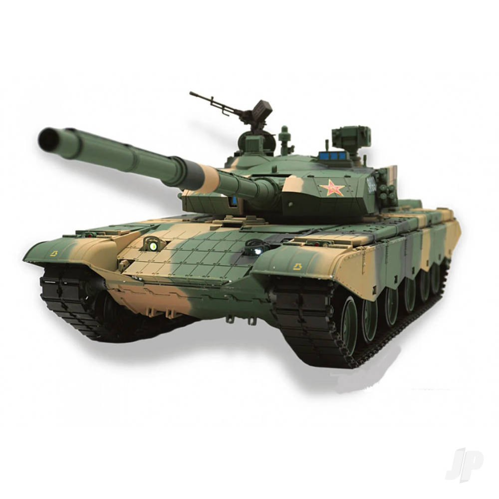 1:16 ZTZ 99A MBT with Infrared Battle System (2.4GHz + Shooter + Smoke + Sound + Metal Gearbox)