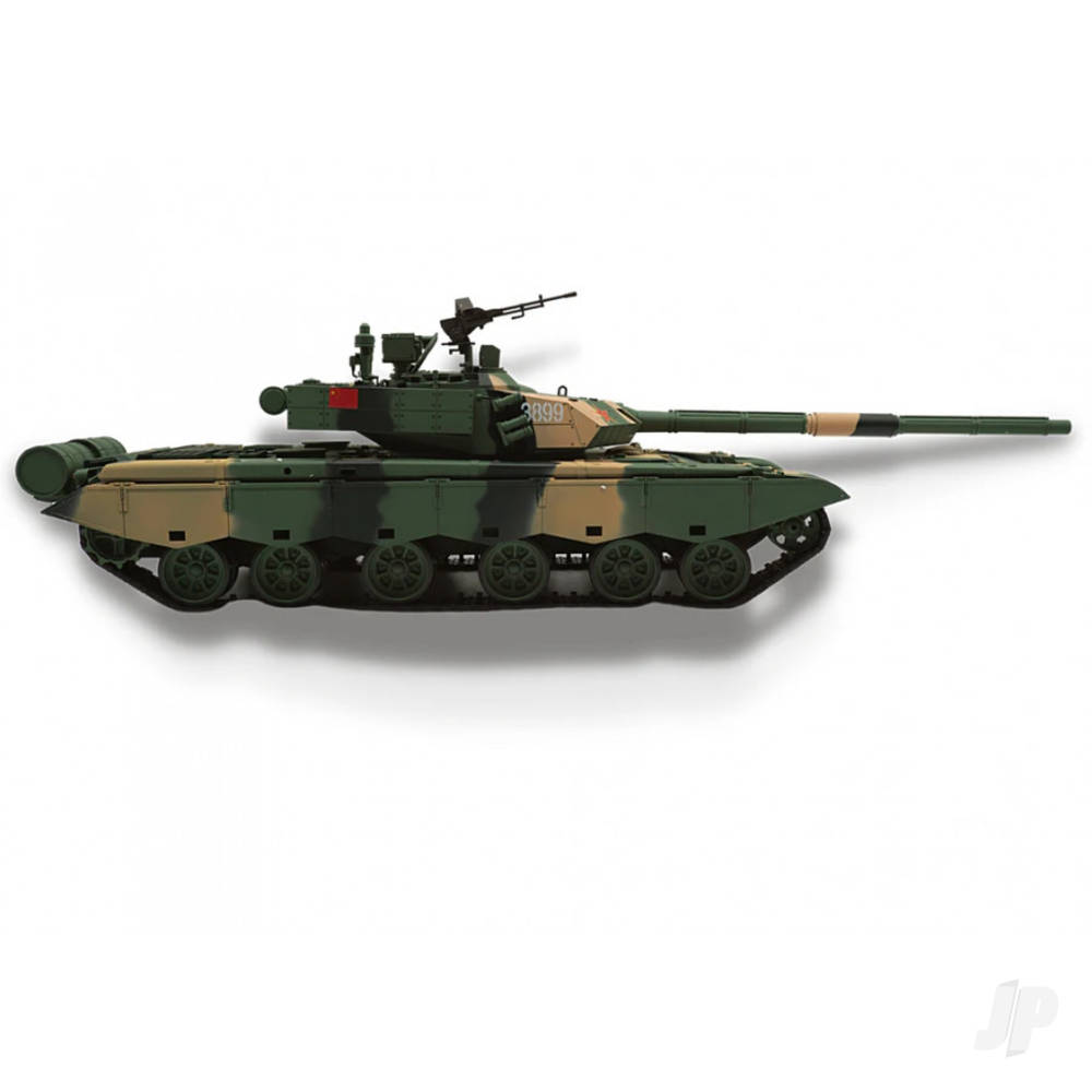 1:16 ZTZ 99A MBT with Infrared Battle System (2.4GHz + Shooter + Smoke + Sound + Metal Gearbox)-5