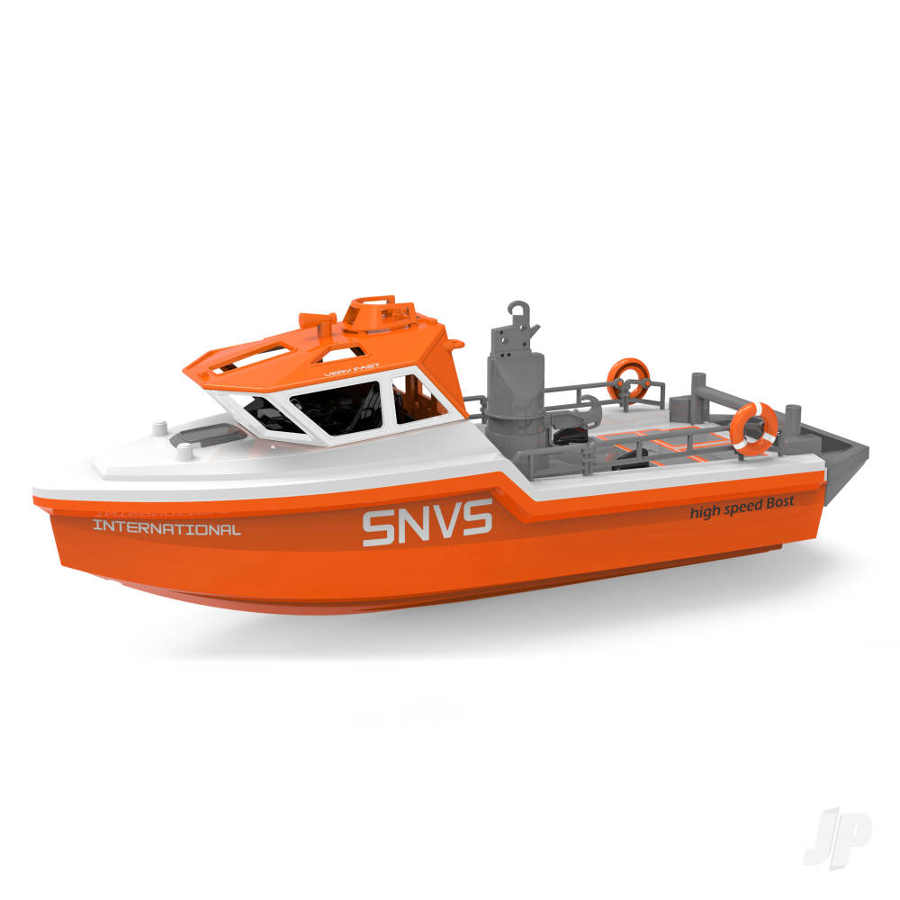Henglong Search & Rescue Boat, RTR, Turbojet, Orange / White (320mm)