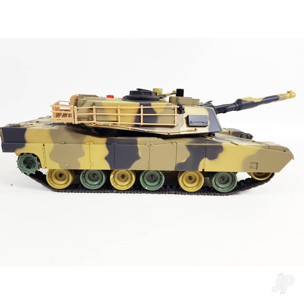 1:24 M1A2 with Infrared Battle System (2.4Ghz + Shooter + Sound)-4