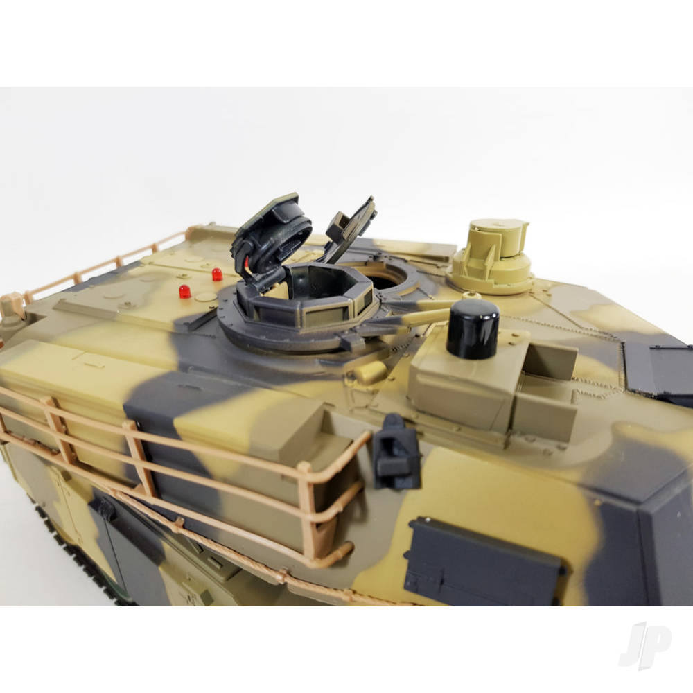 1:24 M1A2 with Infrared Battle System (2.4Ghz + Shooter + Sound)-5