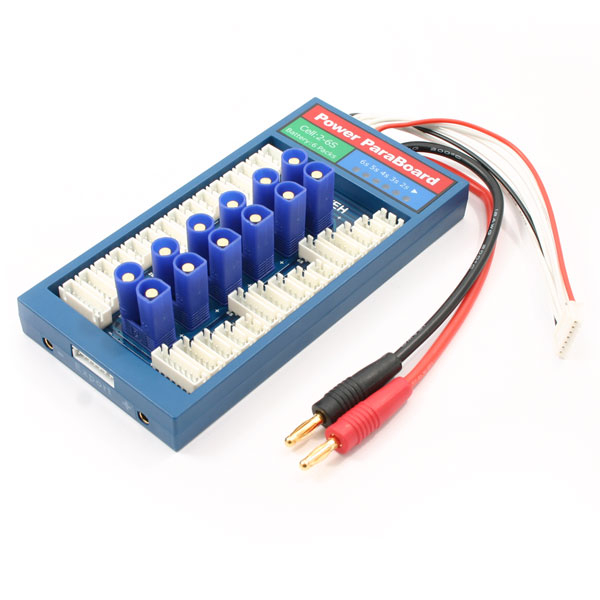 Etronix Power Paraboard 6pk W/ec5 Connector & Xh Balance