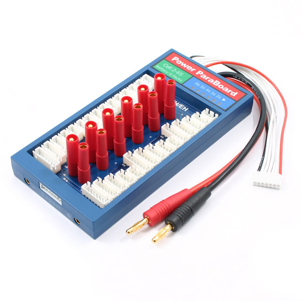 Etronix Power Paraboard 6pk W/4mm Connector & Xh Balance