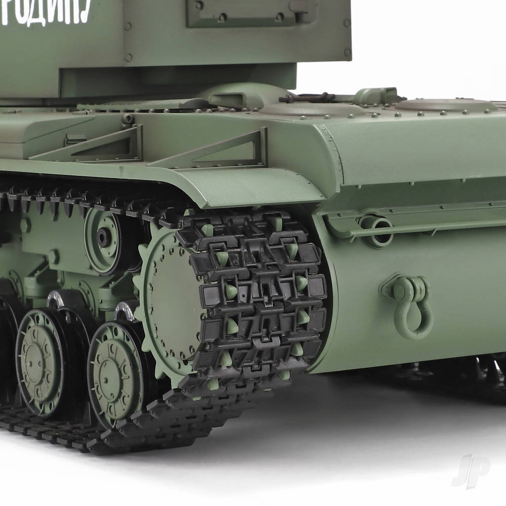 Henglong 1:16 Soviet KV-2 with Infrared Battle System (2.4GHz + Shooter + Smoke + Sound)-2