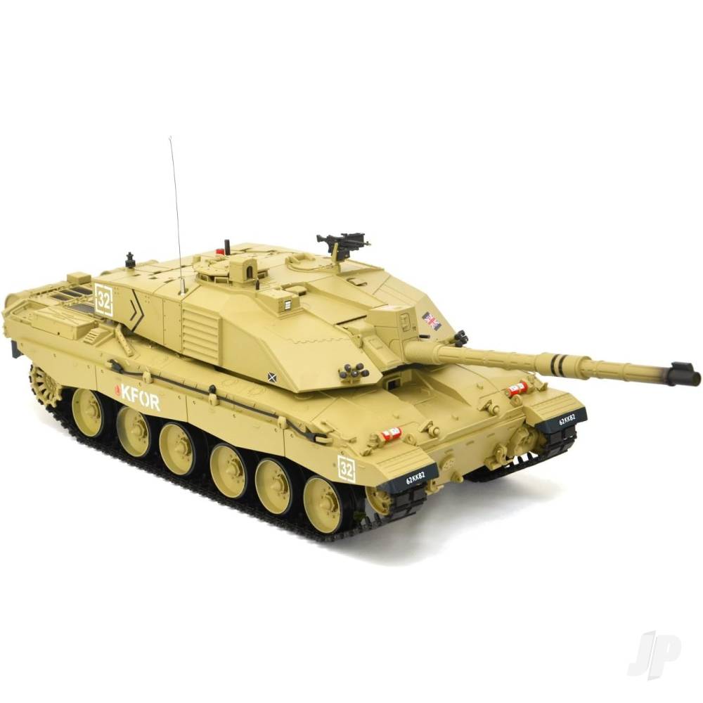 1:16 US British Challenger 2 with Infrared Battle System (2.4GHz + Shooter + Smoke + Sound)