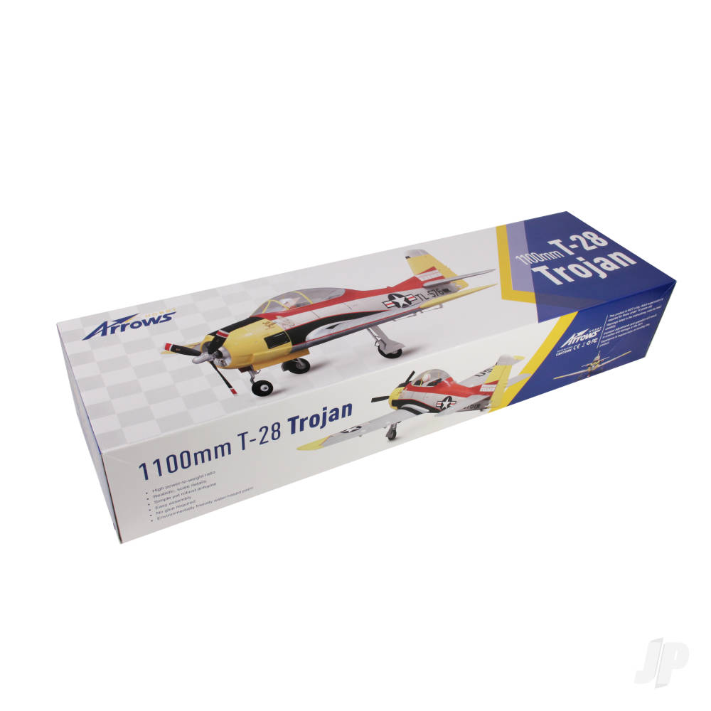 Arrows Hobby T-28 Trojan PNP with Retracts (1100mm)-6