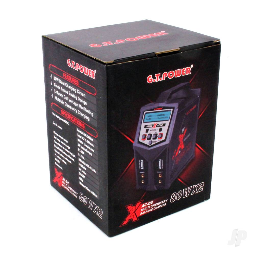GT Power X2 Charger 2x80W Charger (UK)-9