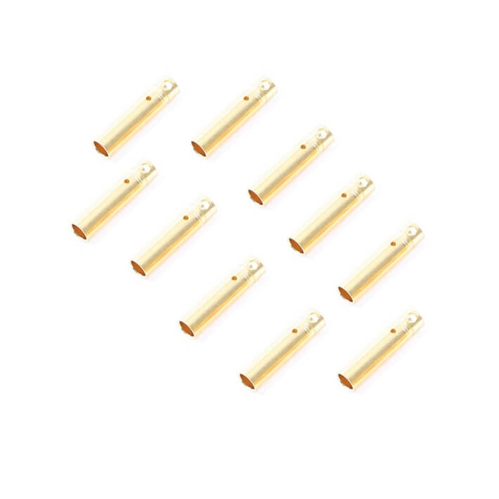 Etronix 4.0mm Female Gold Connectors (10)