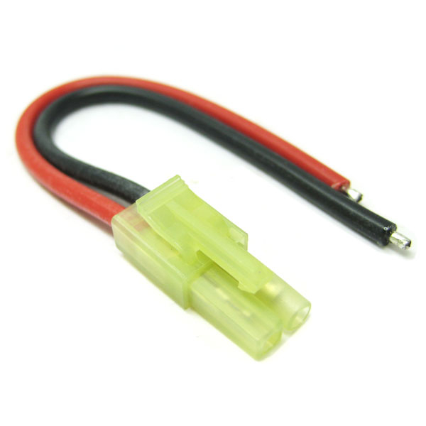 etronix-male-micro-tamiya-connector-with-10cm-18awg-silicone-wire