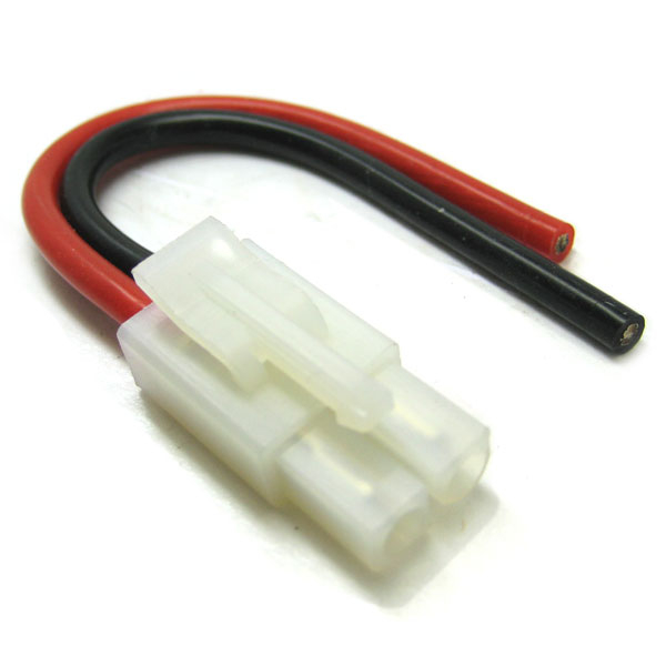 etronix-male-tamiya-connector-with-10cm-14awg-silicone-wire