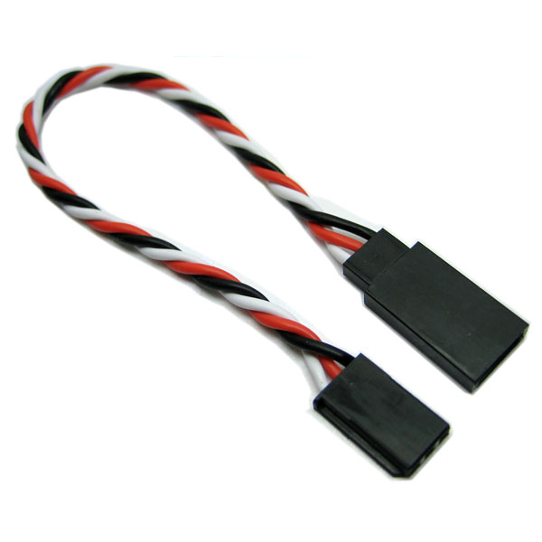 Etronix 45cm 22awg Futaba Twisted Extension Wire