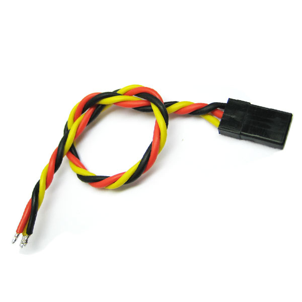 etronix-15cm-22awg-jr-twisted-servo-wire