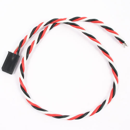 Etronix 30cm 22awg Futaba Twisted Servo Wire