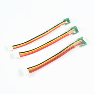 Etronix Female Jst Eh/male Jst Xh Connector Pack For 2/3/4 Cell