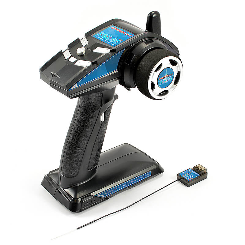 Etronix Pulse Ex3g 3ch 2.4ghz Fhss Wheel Radio System