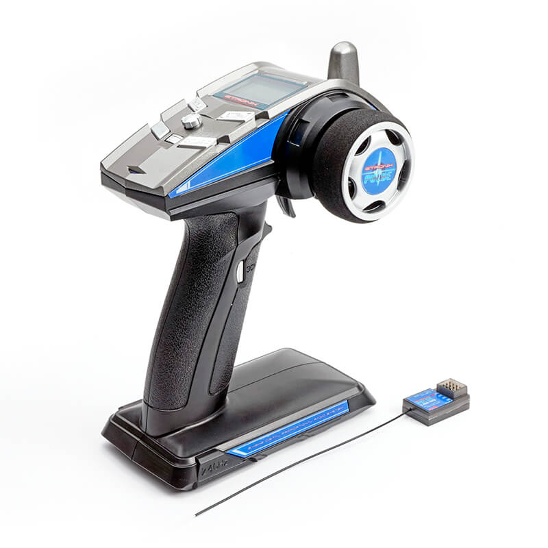 Etronix Pulse Ex4gpro 4ch 2.4g Fhss Wheel Radio System