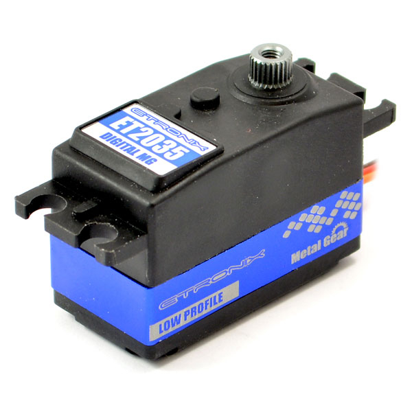 Etronix 8.2kg/0.11s Low Profile Digital Servo Metal Gear