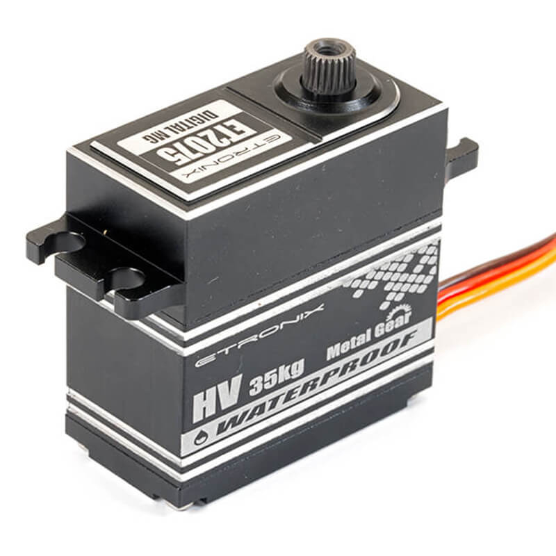 Etronix 35kg/0.11s Std Digi Hv Servo Cnc Mg Gear Waterproof