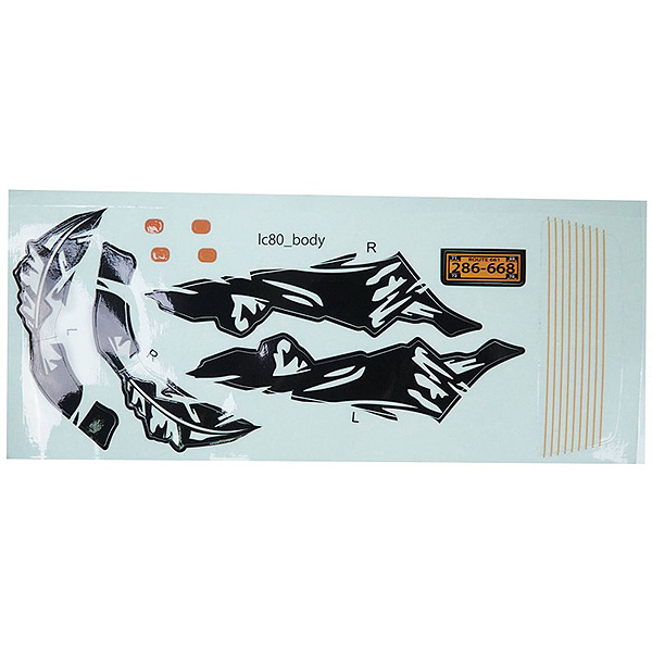 Eazy Rc Patriot Decal Sheet