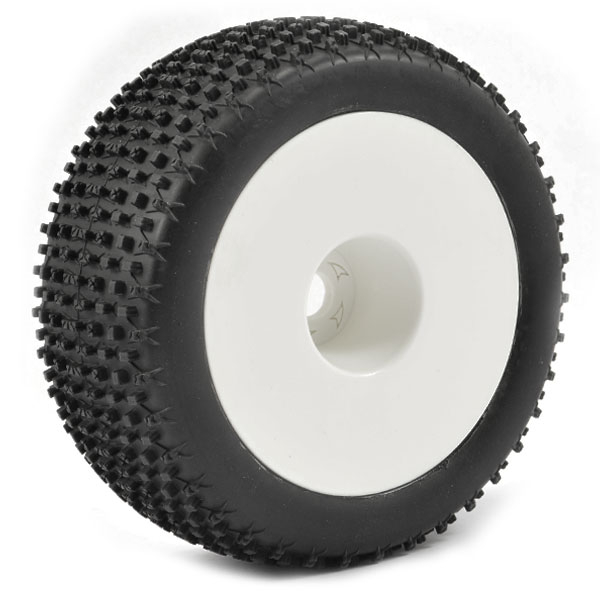 Fastrax 1/8 Truggy X-block Mtd On White Dished 1/2