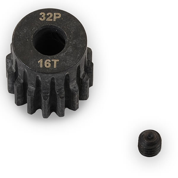 Fastrax 32dp 16t Steel Pinion Gear (5mm)