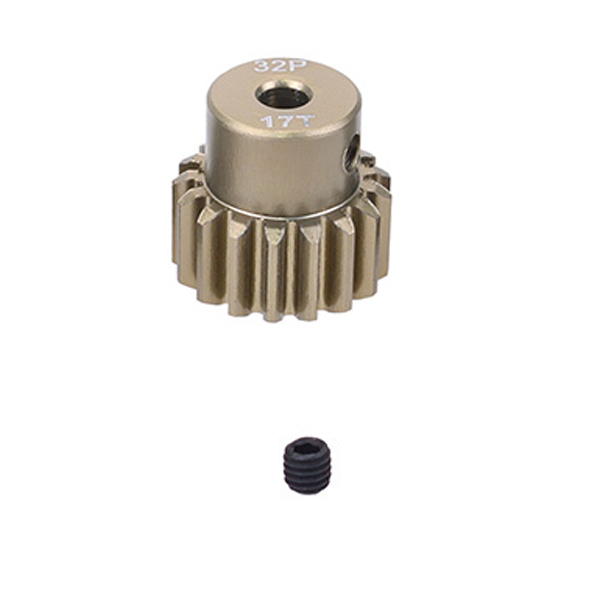 Fastrax 32dp 19t Aluminium 7075 Pinion Gear (3.2mm Shaft)