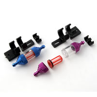 Fastrax Deluxe Fuel Filter W/mount - Blue