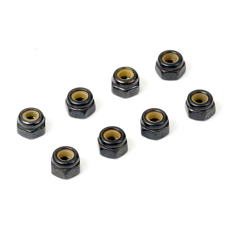 Fastrax Nylon Nut M2.5 (8pc)