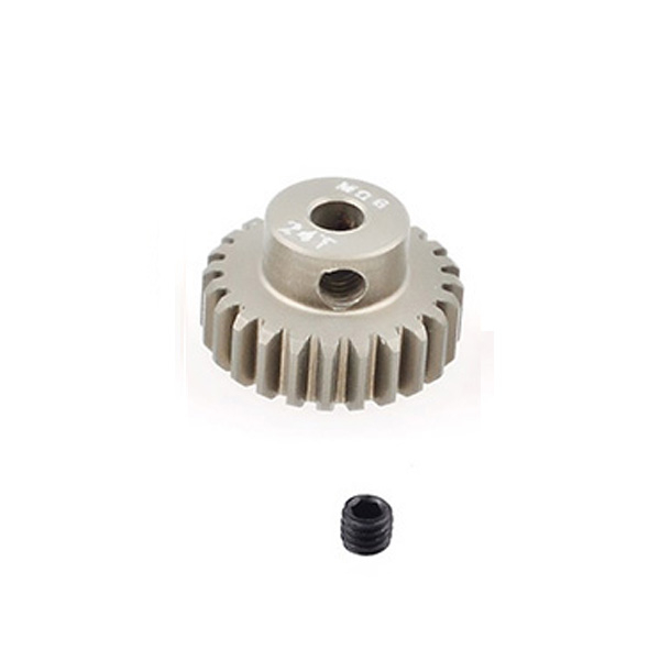 Fastrax M0.6 24t Aluminium 7075 Pinion Gear