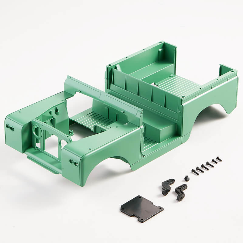 Fms 11202 Car Body Green Painted