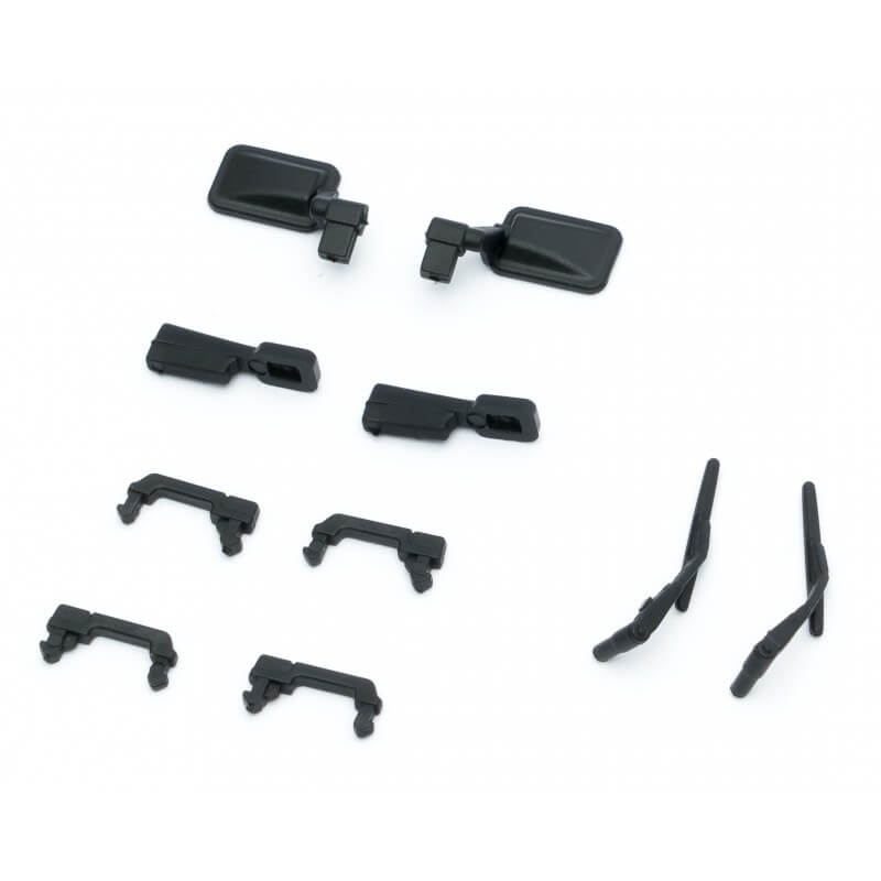 Fms 12482/12491 Rearview Mirror, Wiper And Handle