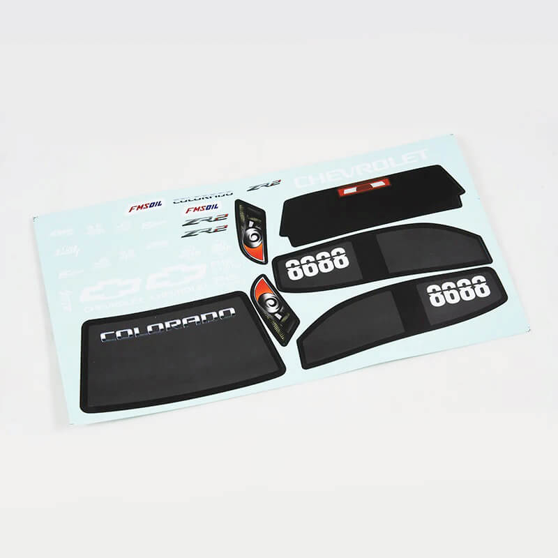 Fms Fmt10 11021rs Decal Sheet (black/white)